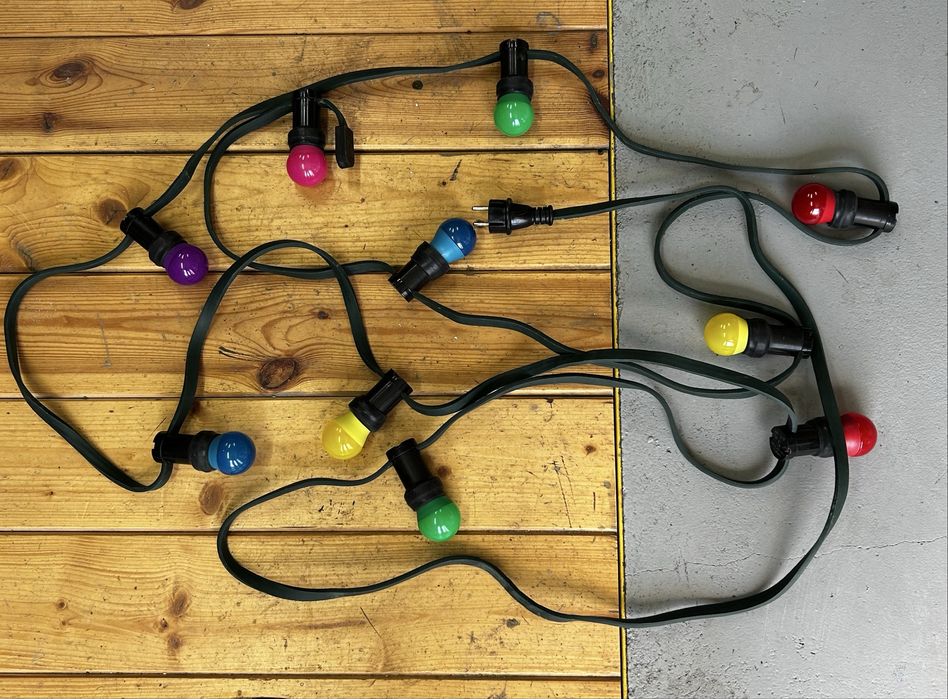 Girlanda ogrodowa 5,5 m.