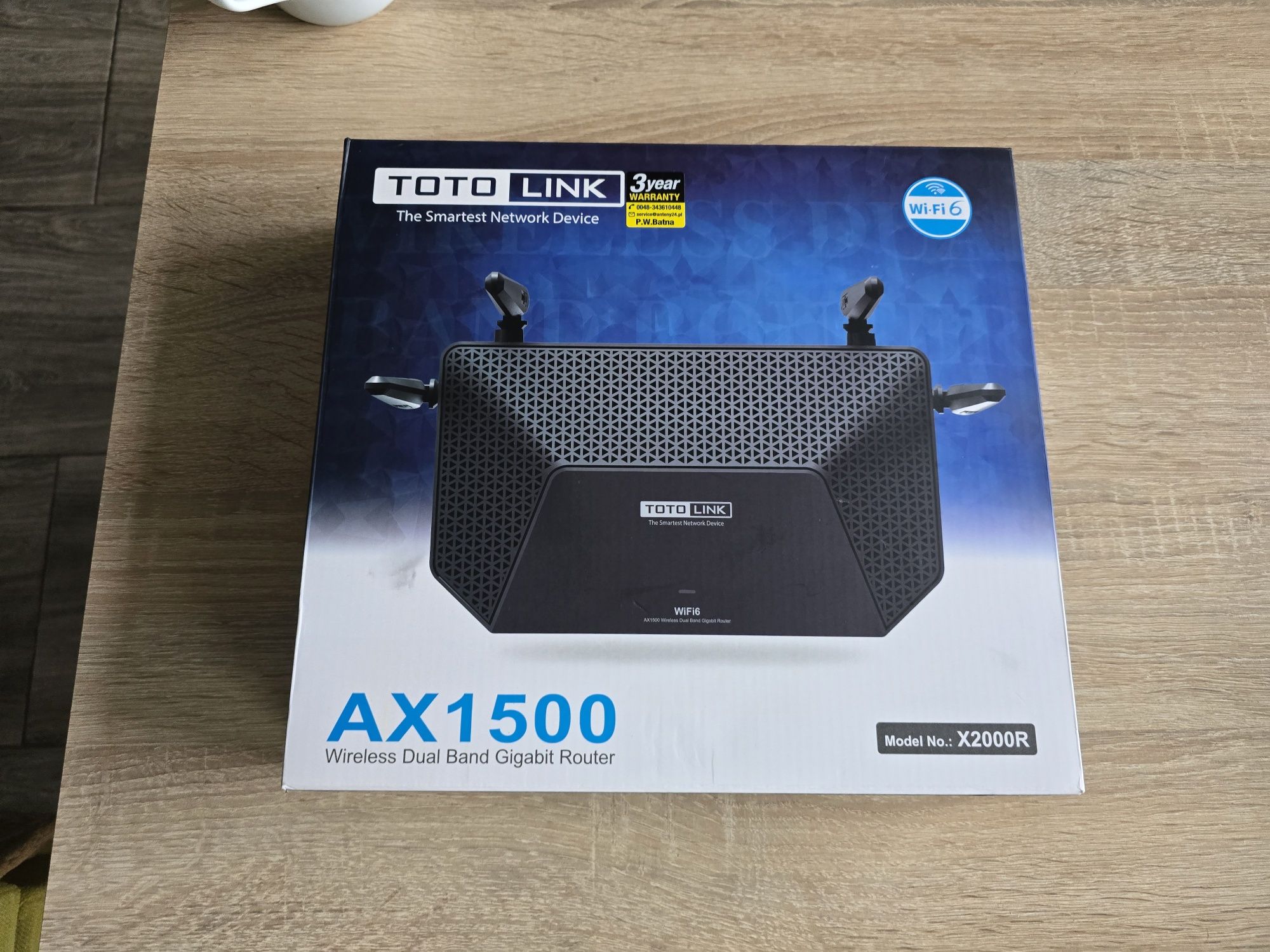 Router Wifi 6 Totolink X2000R AX1500 6g 5ghz 2.4ghz