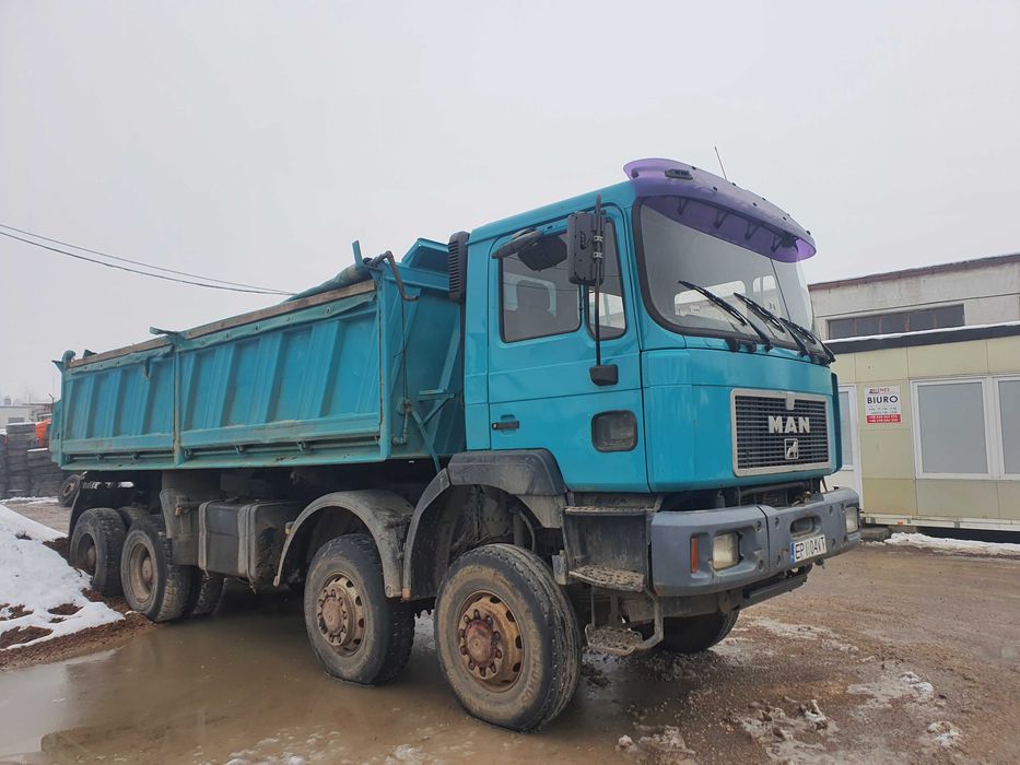 Man 35.403 8x8 Wywrot 3 stronny silnik 403 km