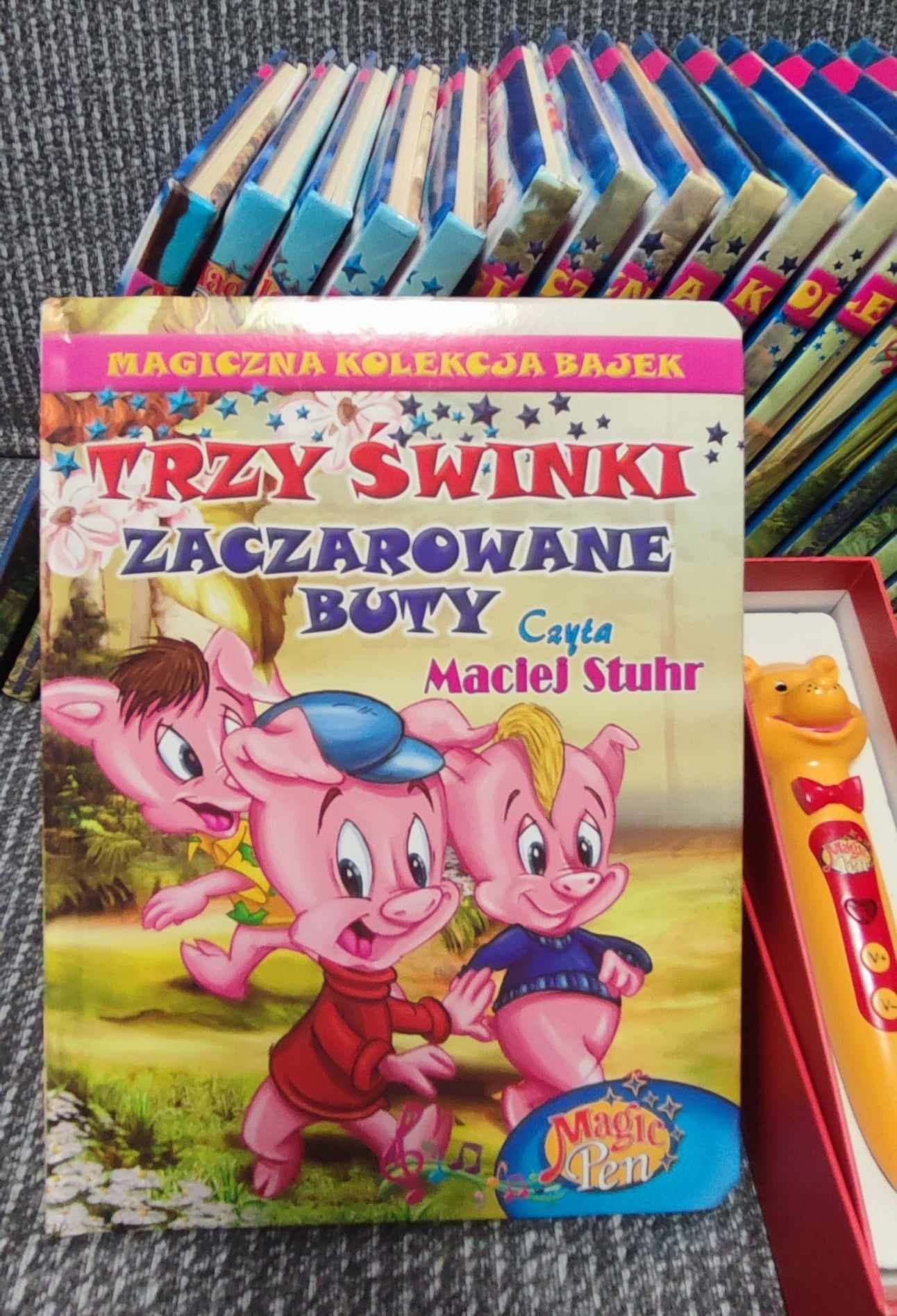 Magiczna kolekcja bajek+ magic pen