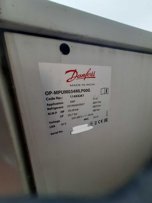 Agregat chłodniczy Danfoss  op-mpum034mlp00g