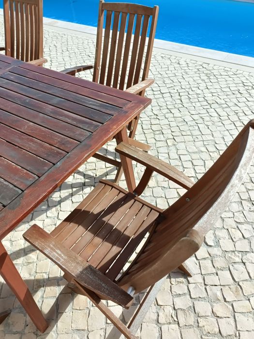 Mesa de jardim 1,80 x 1.00 extensível