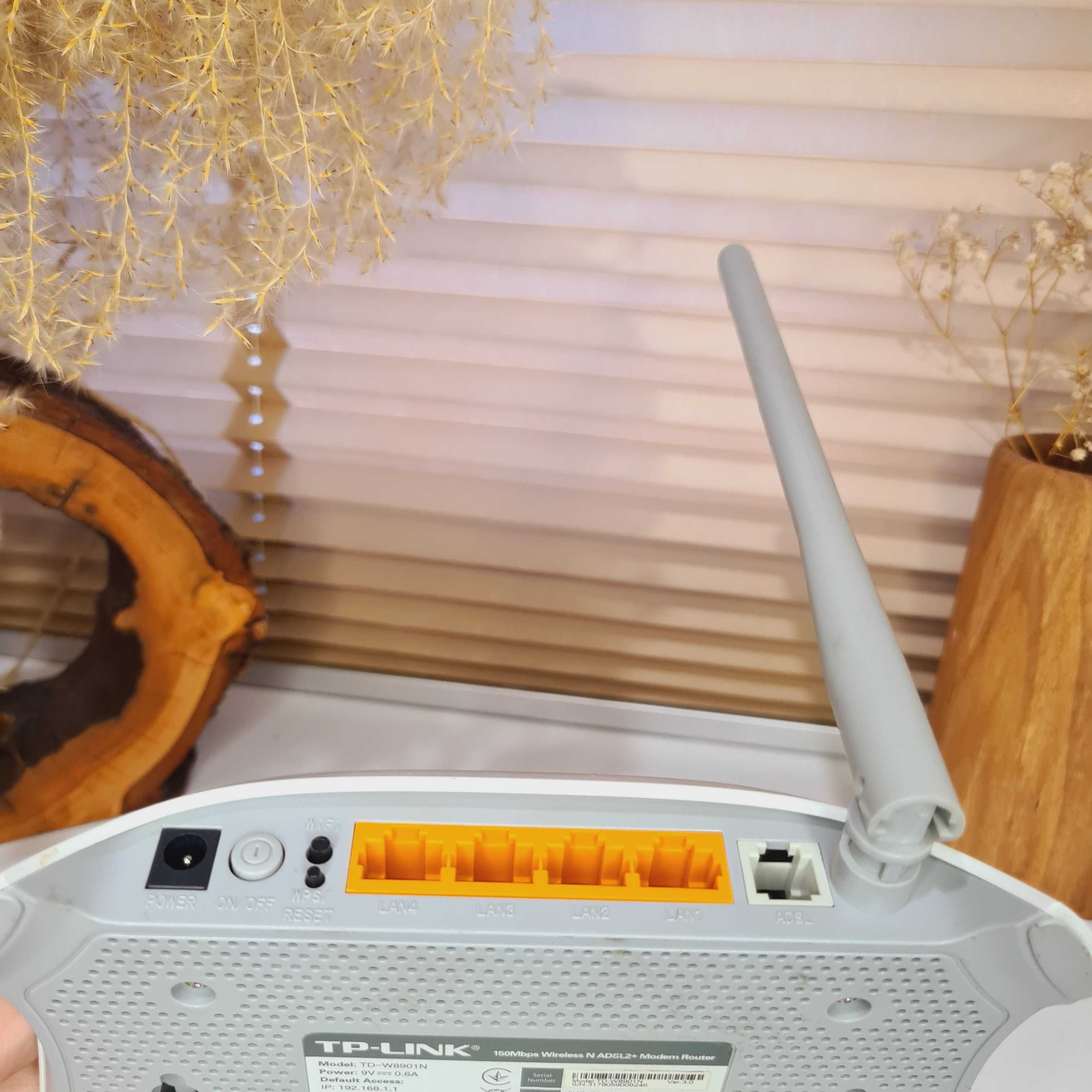 Продається Wi-Fi роутер TP-Link TD-W8901N у відмінному стані