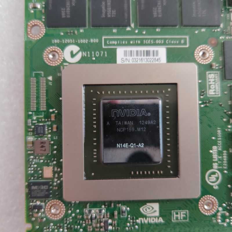 For Dell NVIDIA Quadro K3000M 2GB Graphics Card N14E-Q1-A2