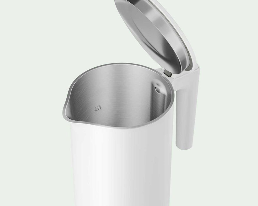 NOWOCZESNY Czajnik Elektryczny 1.7L 1800W Bezpieczny W Dotyku LED