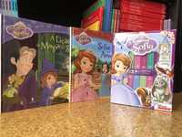 Livros infantis (camila, princesa Sofia, ursinho…)