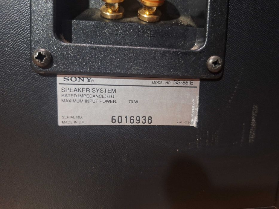 Kolumny Sony SS 86E