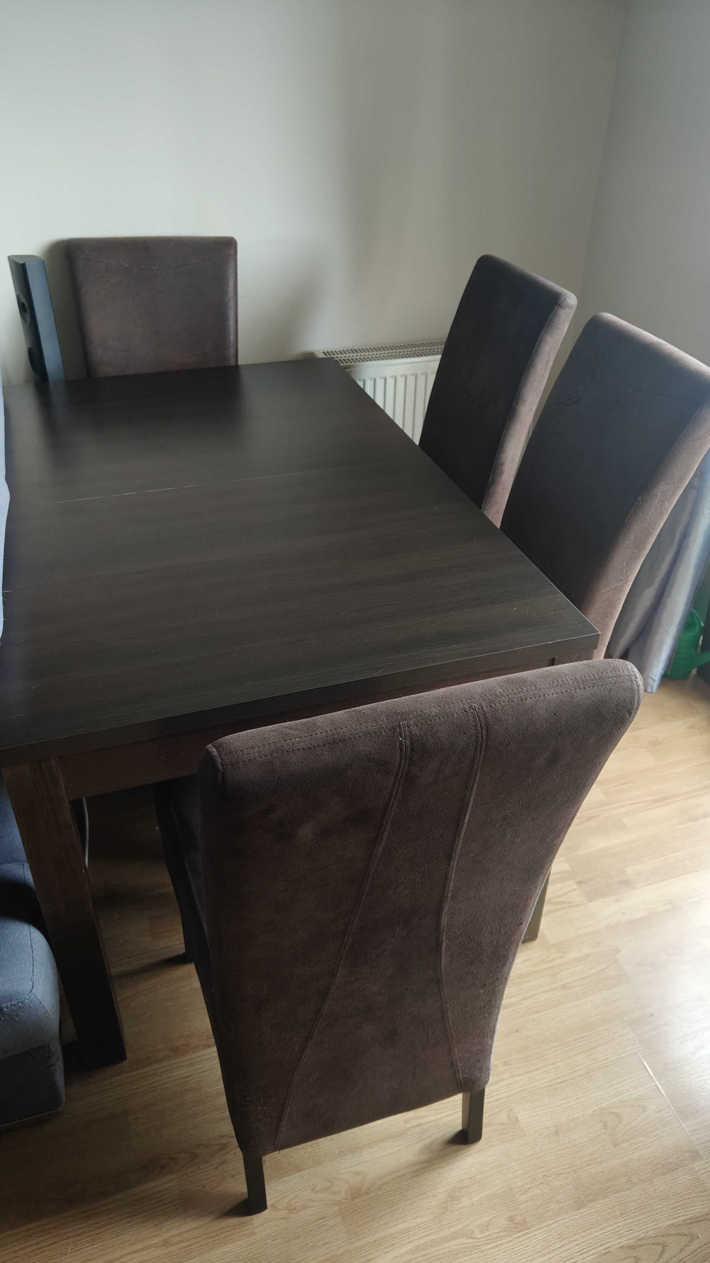 Stół (rozkładany )+ 6 krzeseł