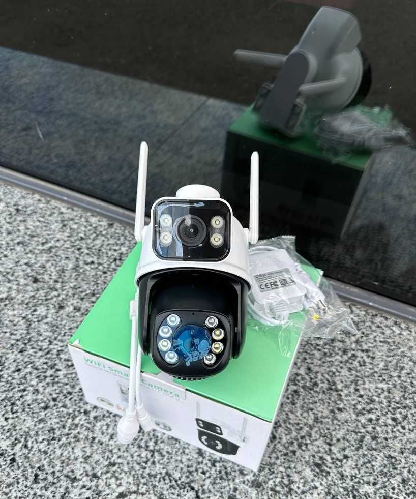 Качественная вай-фай ICsee камера видеонаблюдения 8мп wi fi поворотная