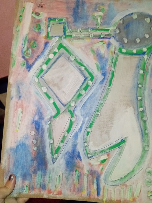 Desenho Fernando Jorge em cartão