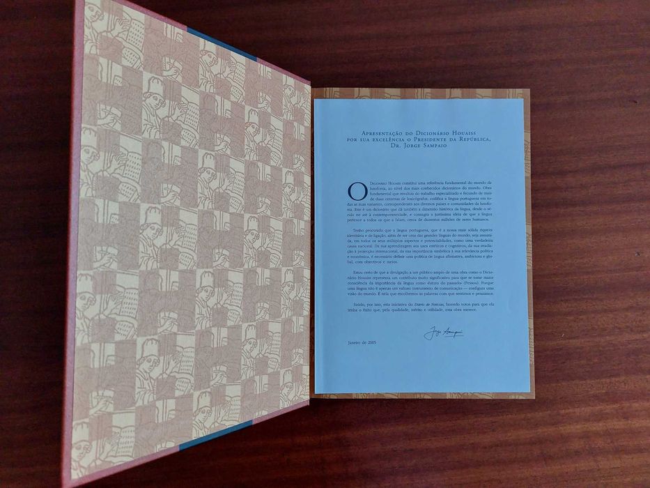 Dicionário Houaiss da Lingua Portuguesa - Tomo I - NOVO