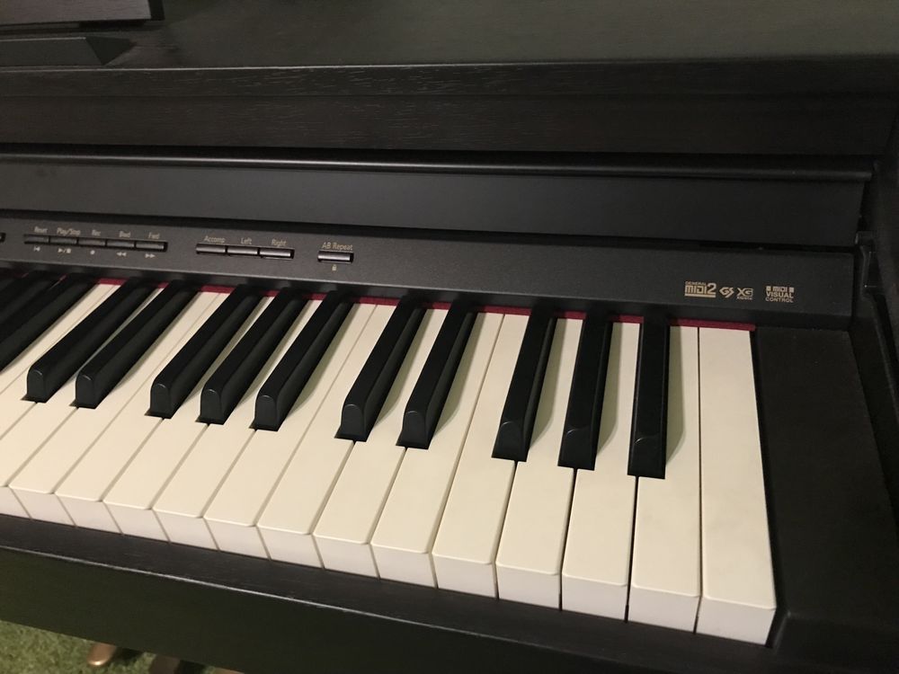 : Pianino cyfrowe Roland HP503-RW + oryginalna ława (stan idealny)