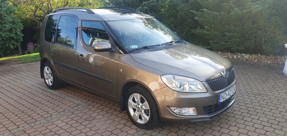 Skoda Roomster LPG fabryczny,  dach panoramiczy, kpl opon zimowych, I własciciel