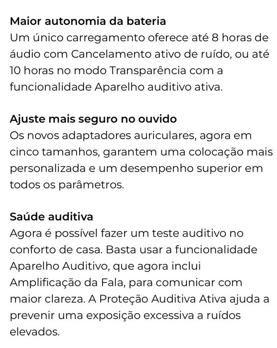 Apple AirPods Pro 3ª geração, novo