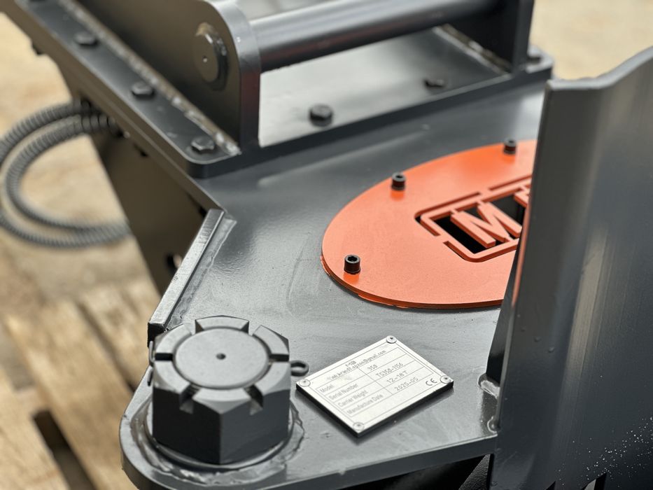 MB havk 350 chwytak ścinkowy do drewna głowica ścinkowa złącze s60