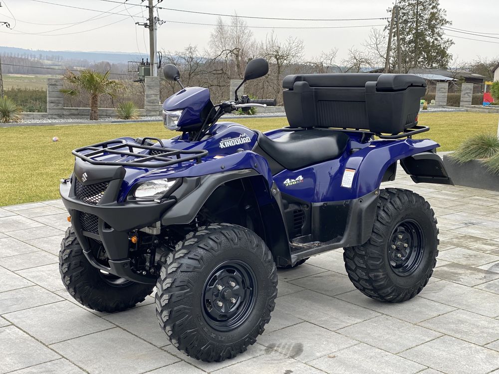 Suzuki Kingquad Lta 750 Axi 2012r 4x4 Grizzly Trx ZAREJESTROWANY Ideał