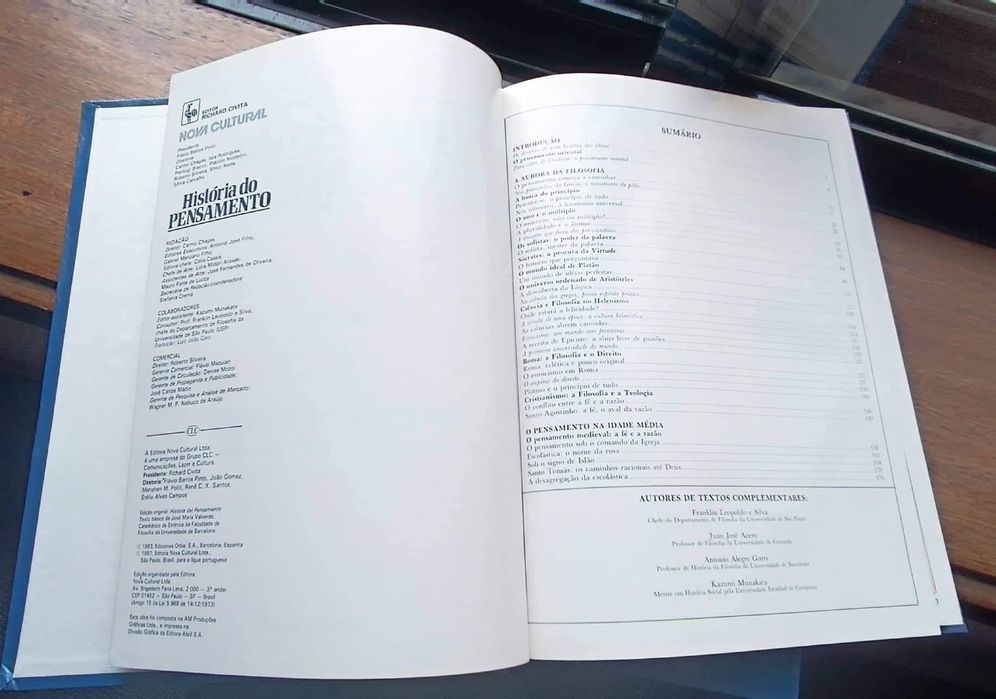 História do Pensamento