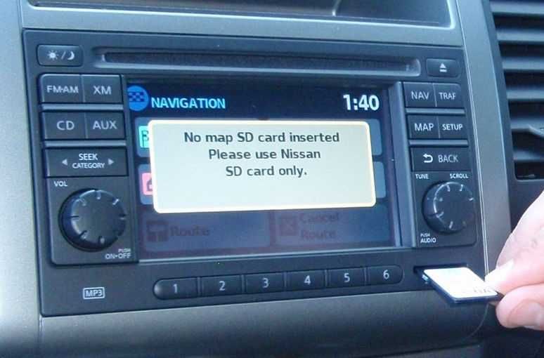 Cartao, SD Card de GPS para Nissan Europa 2022-23 Connect1 V12