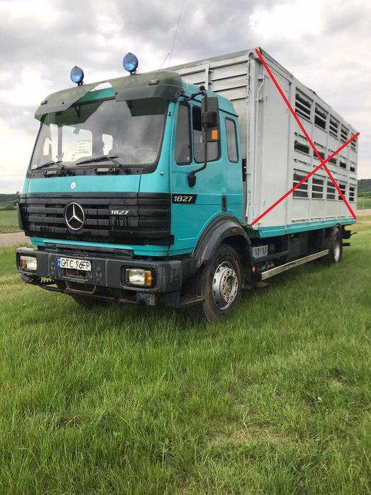 Mercedes Benz SK1827 do żywca, zwierząt, bydła, świń