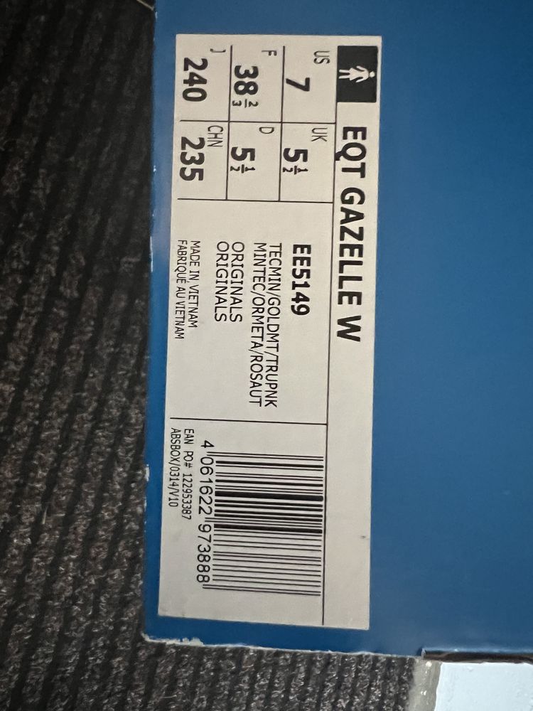 Adidas eqt gazelle