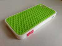 Capa Silicone Vans Branco / Verde iPhone 5 / 5s / SE (nova)