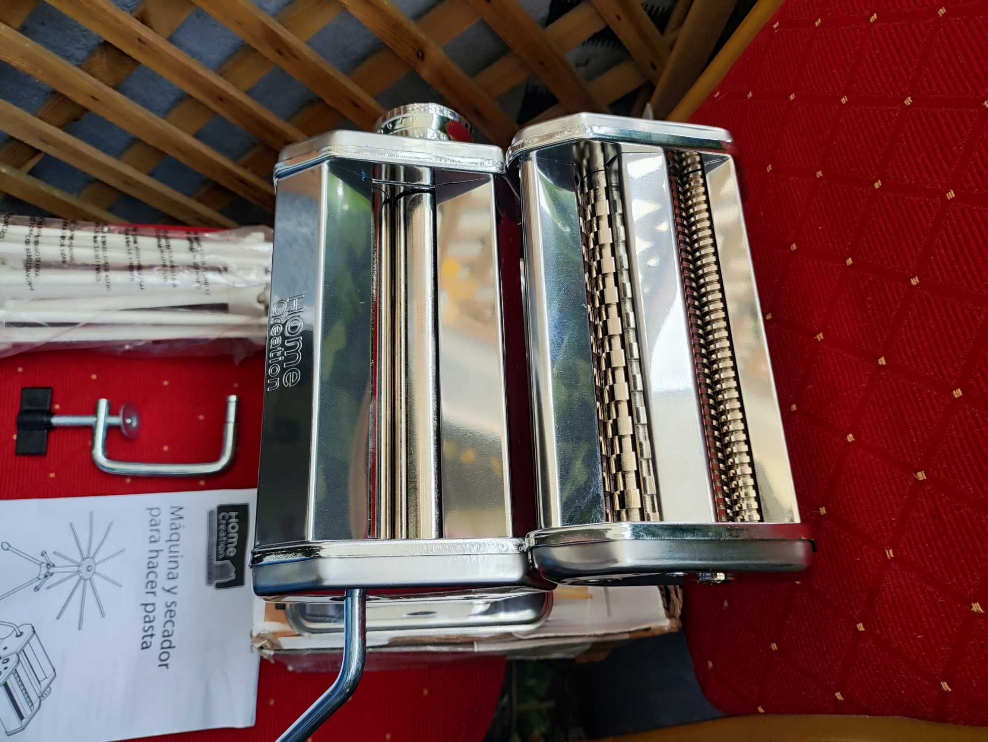 Maszynka do Makaronu Ciasta ręczna Krajarka ze stali nierdzewnej