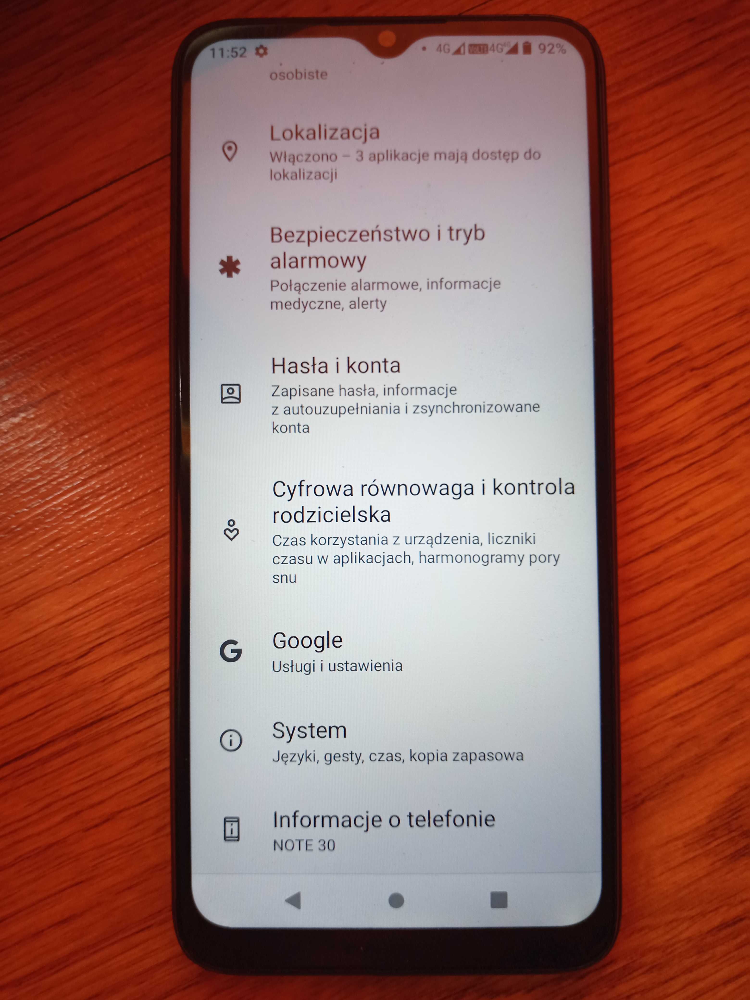 Wyświetlacz Cubot Note 30-kompletny z ramką