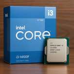 Intel Core i3-14100F novo com fatura