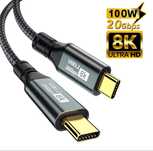 Thunderbolt 3 USB C 3.2 PD 100W 20Gb 8K 60Hz  3metry - najtaniej!