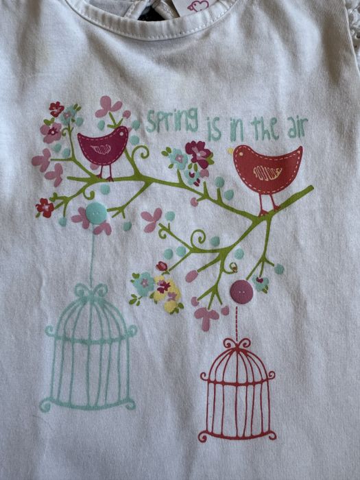 Koszulka t-shirt dziewczęca C&A 74