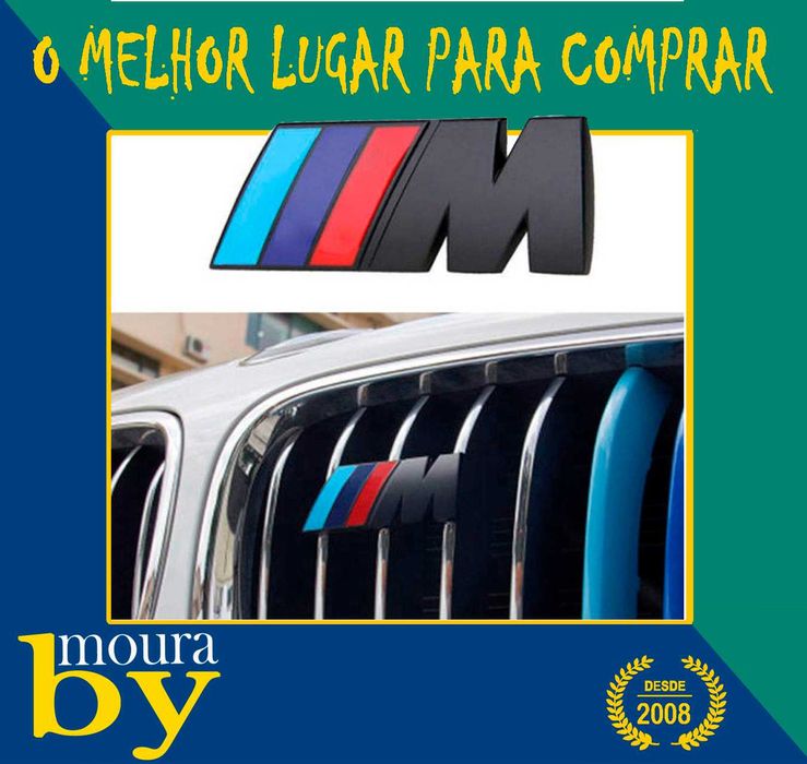 decoração BMW varios emblemas e acabamentos