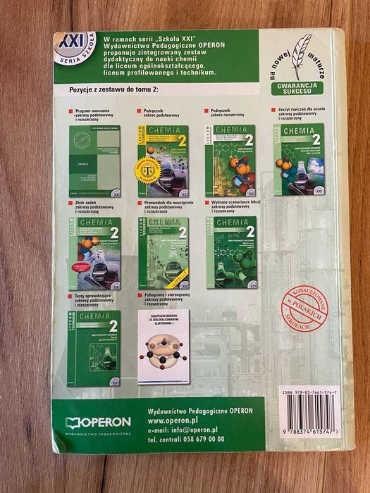 Chemia Zakres Rozszerzony Podręcznik 2 Liceum