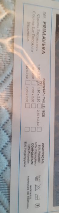 2 colchas de solteiro, nunca usadas