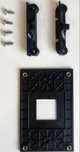 Zestaw montażowy plastykowy (Backplate + Zapinki) AMD AM4