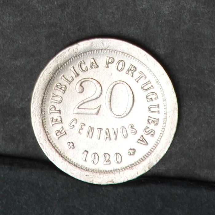 Portugal 20 centavos 1920 - olx X10395