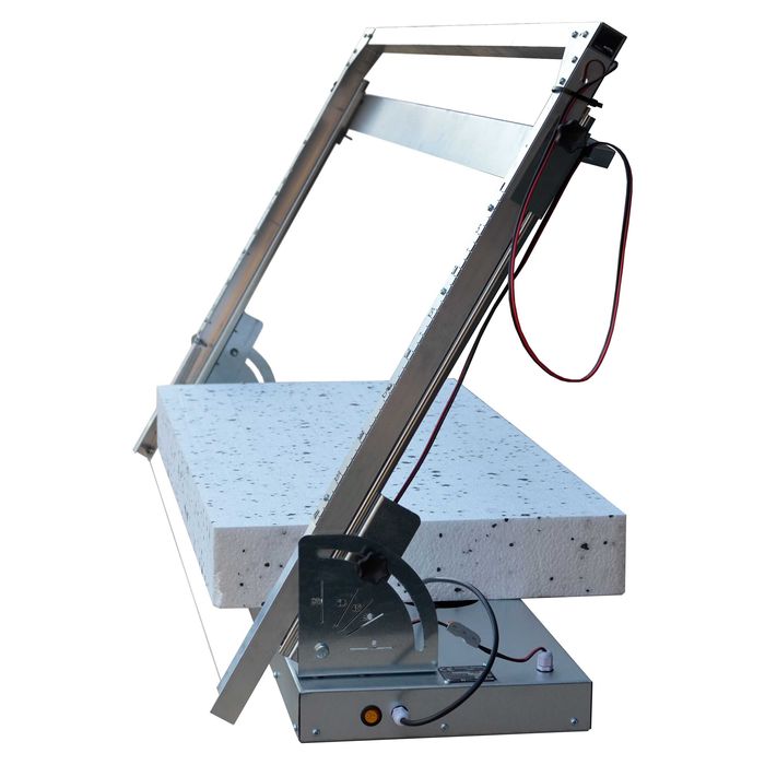 gilotyna do styropianu i styroduru 132x55 metalowa cnc