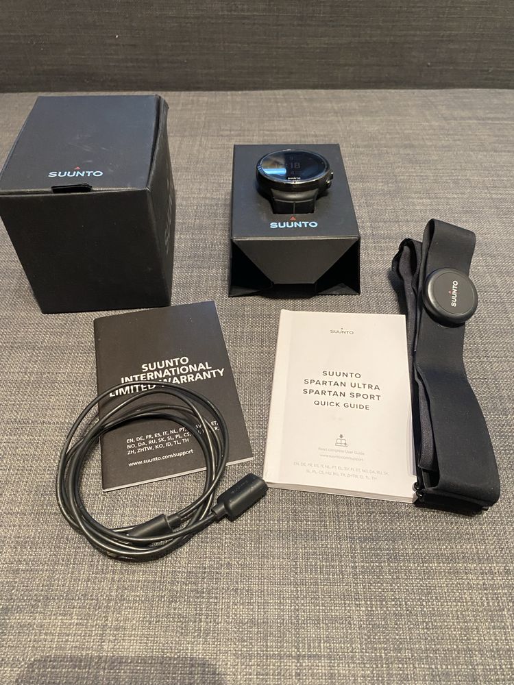 Suunto Spartan Ultra zegarek smart treningowy , plus opaska bdb