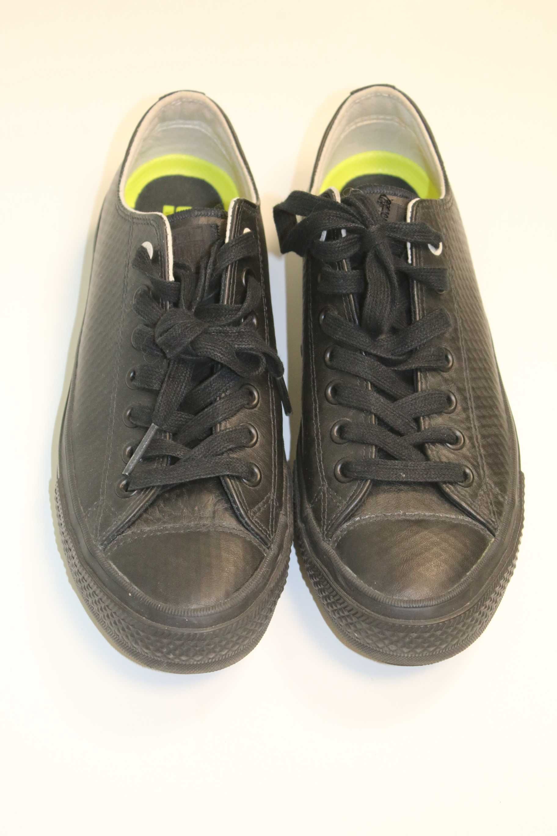 Trampki tenisówki converse lunarlon czarne skóra 42