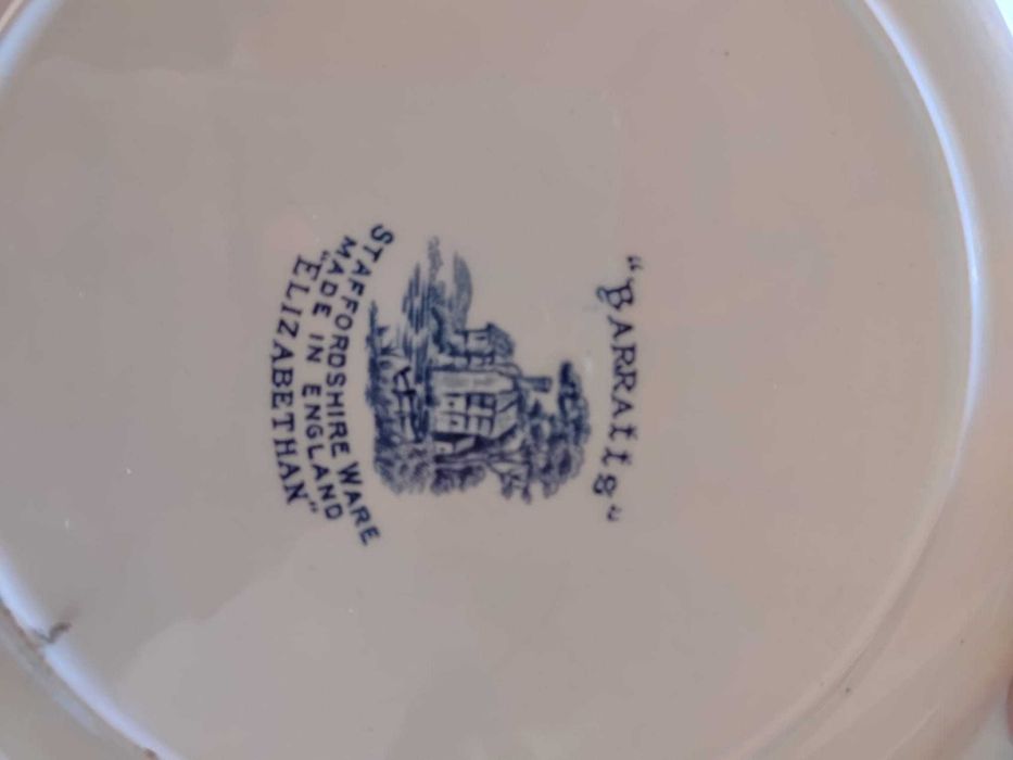 Conjunto de Chá Vintage Inglês – Elizabethan Staffordshire – 27 Peças