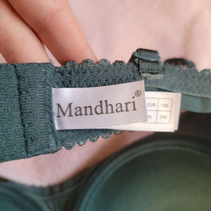 Зелений бюстгалтер 75B