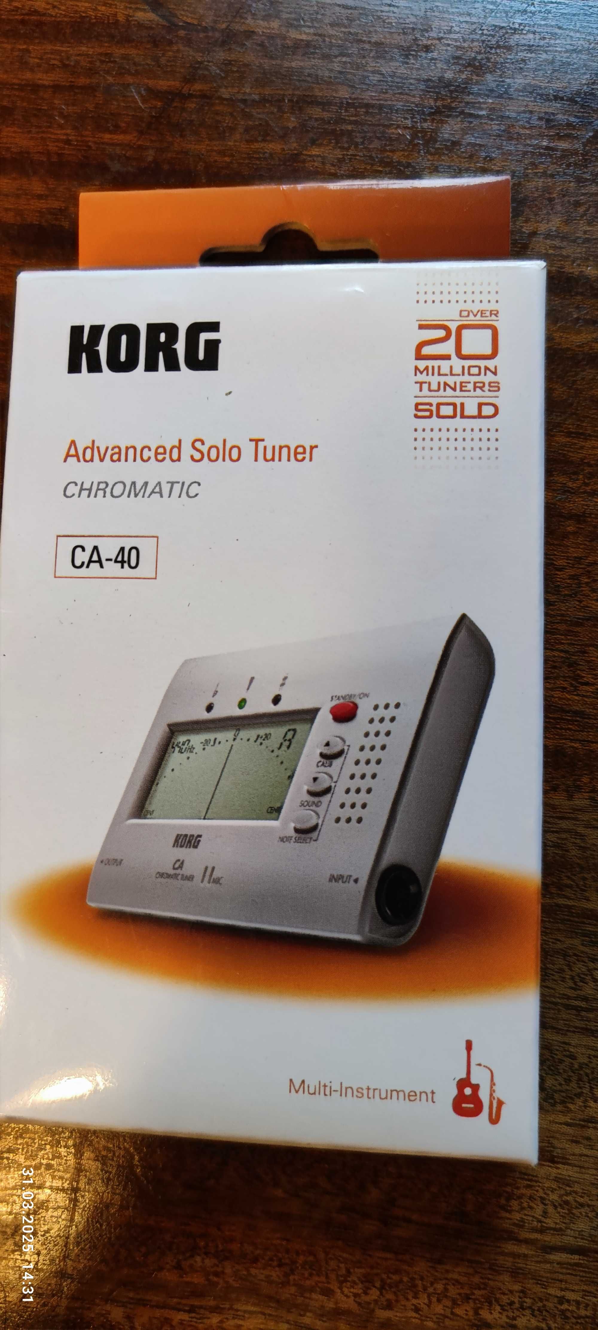 KORG CA-40 Chromatic Tuner