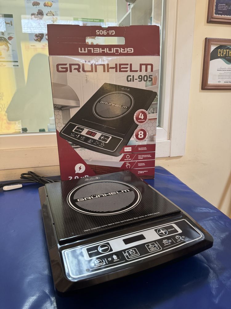 Плита електрична настільна Grunhelm GI-905