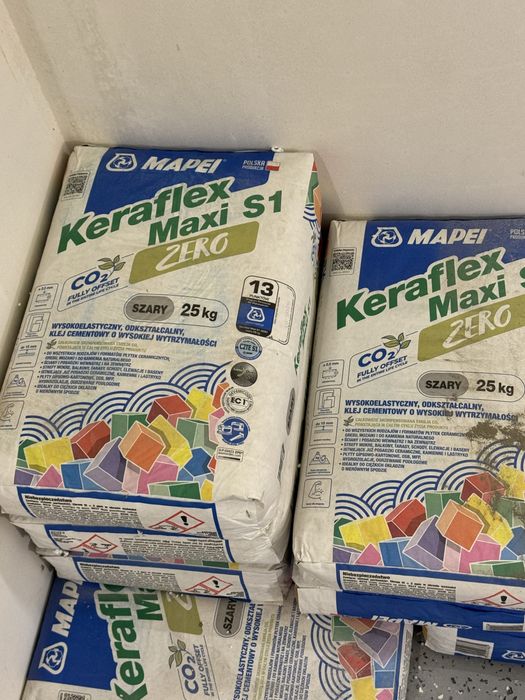 Klej / Zaprawa klejowa KERAFLEX MAXI S1 25 KG MAPEI szary
