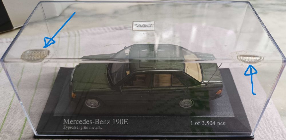 1:43 Mercedes miniaturas