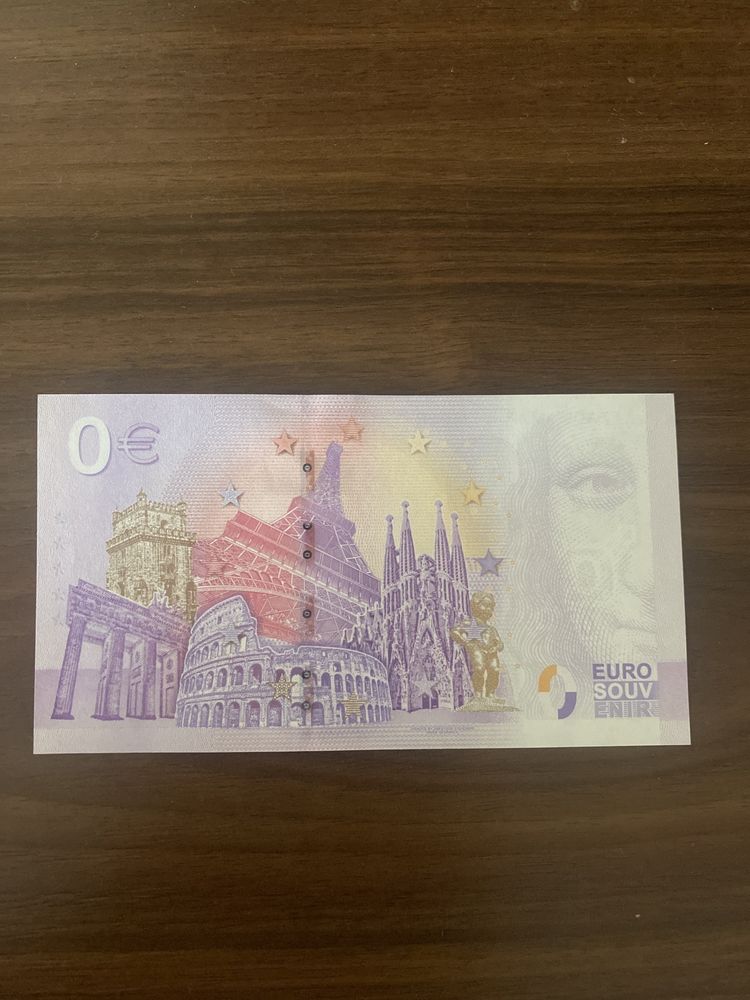 Сувенірна банкнота 0 євро
