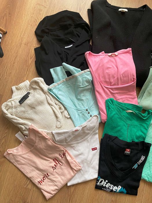 paka 15 szt ubrań damskich M/L