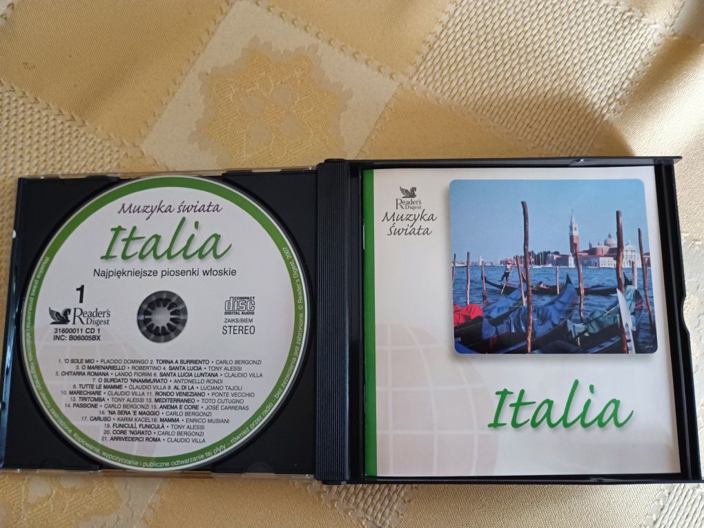 CD Muzyka Świata Italia x 3