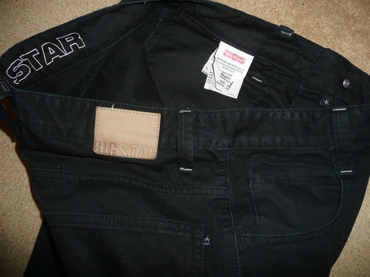 Spodnie dżinsy BIG STAR W32/L34=42/111cm jeansy