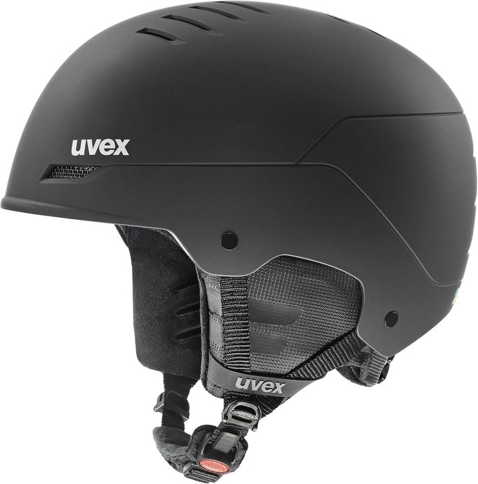 Uvex wanted - kask narciarski unisex, czarny mat, r. 54-58 cm