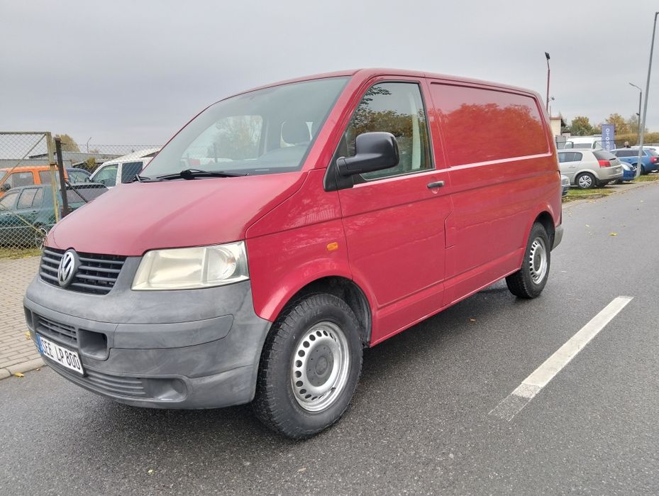 Volkswagen T5 blaszak z Niemiec